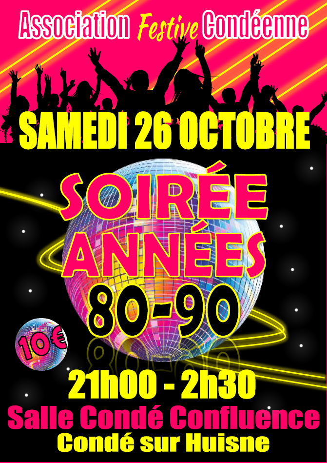 Soirée années 80 90 AFC