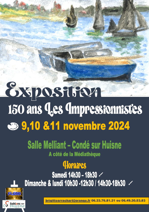 Exposition les Impressionnistes