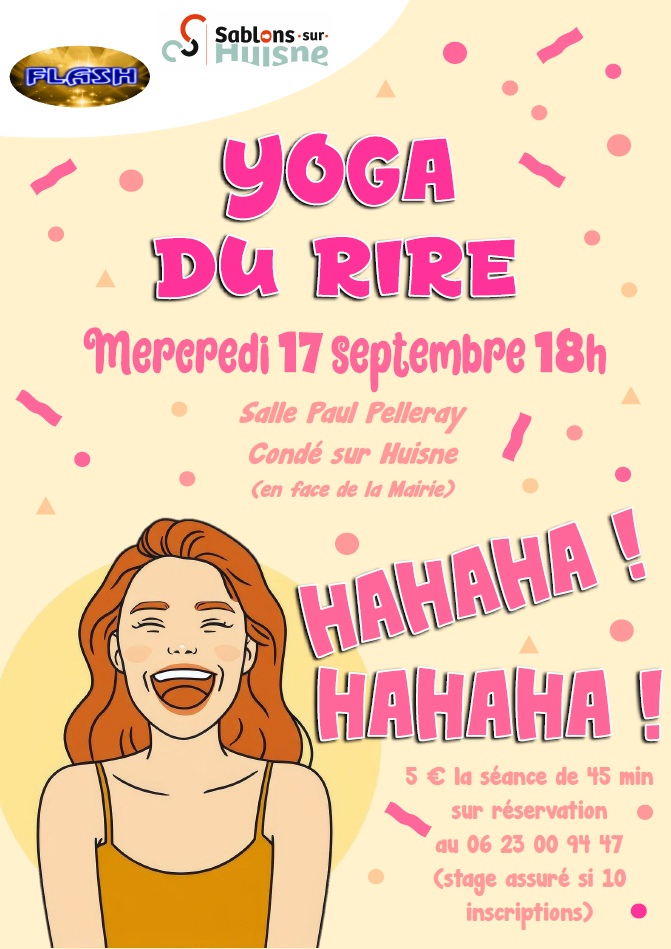 😂Yoga du rire🤣