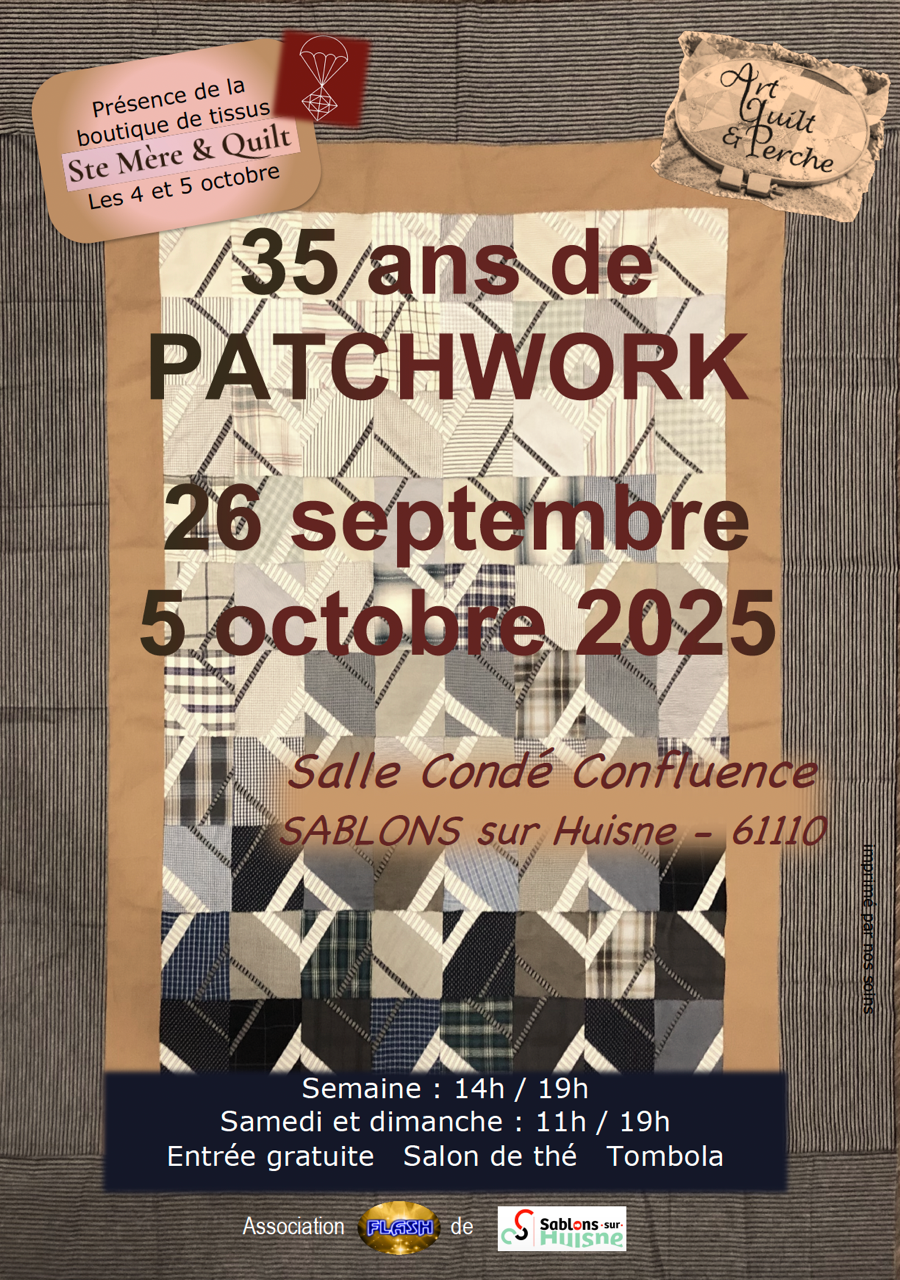 Exposition de PATCHWORK - 35 ans du club