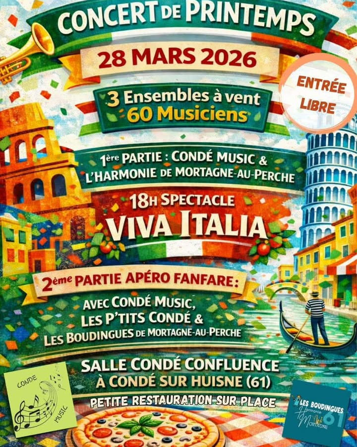 Concert de printemps Condé Music