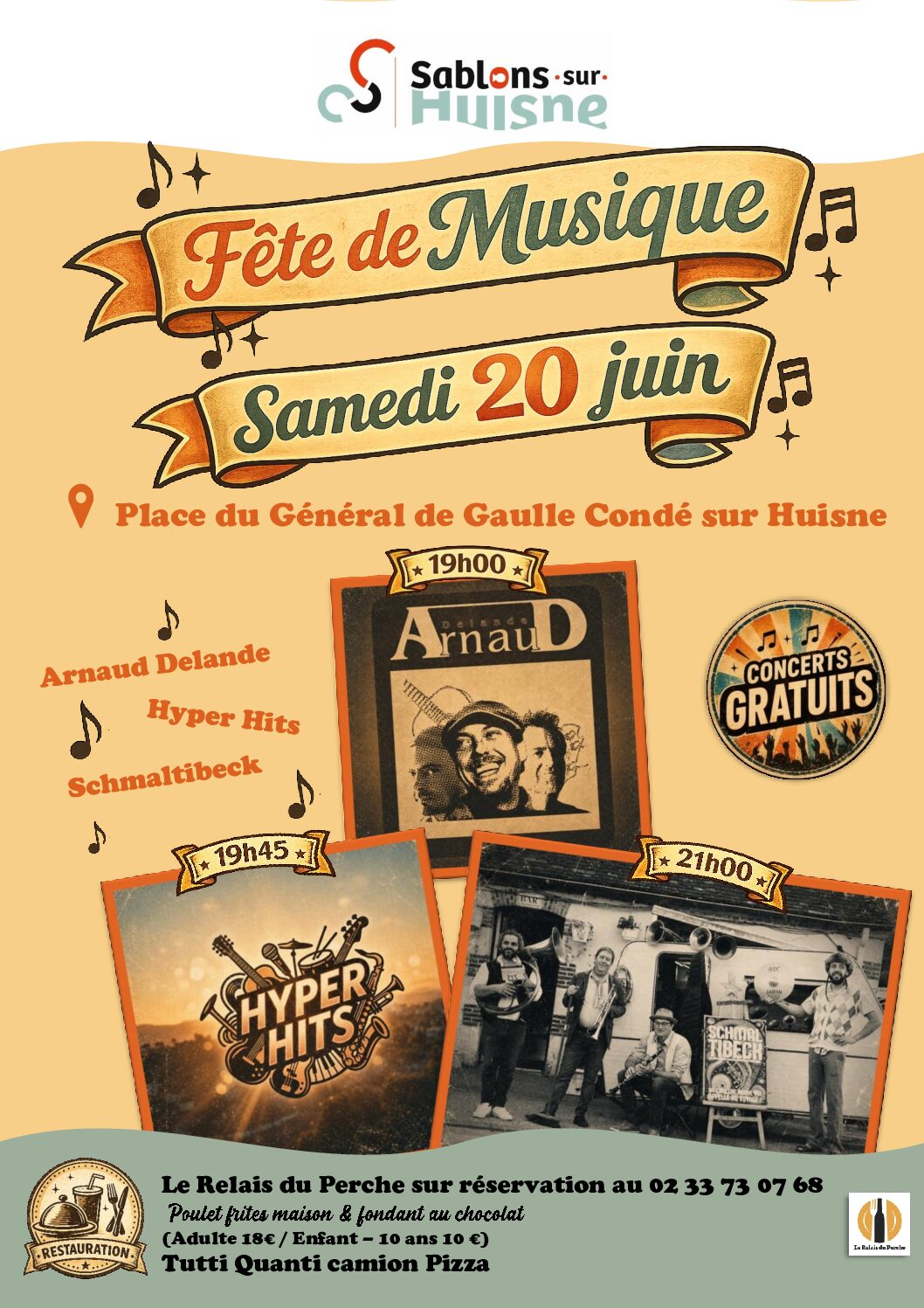Fête de la musique à Sablons!